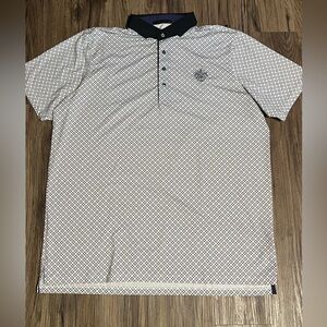 Greyson Trump National Golf Tennis Polo G Greyson Logo White Black Mens XL